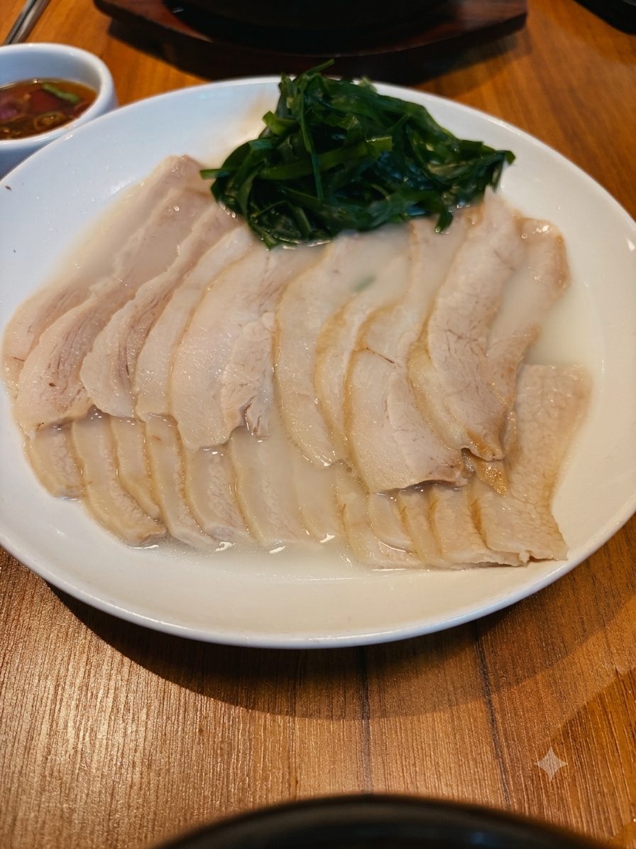 안목 성수 수육